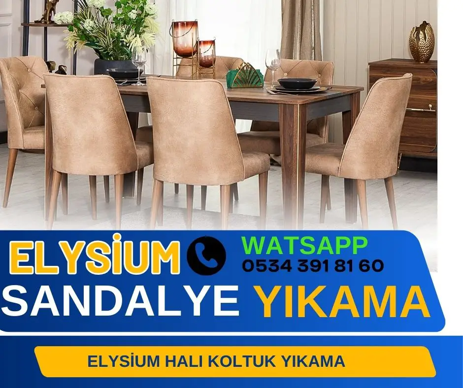 KONYAALTI SANDALYE YIKAMA