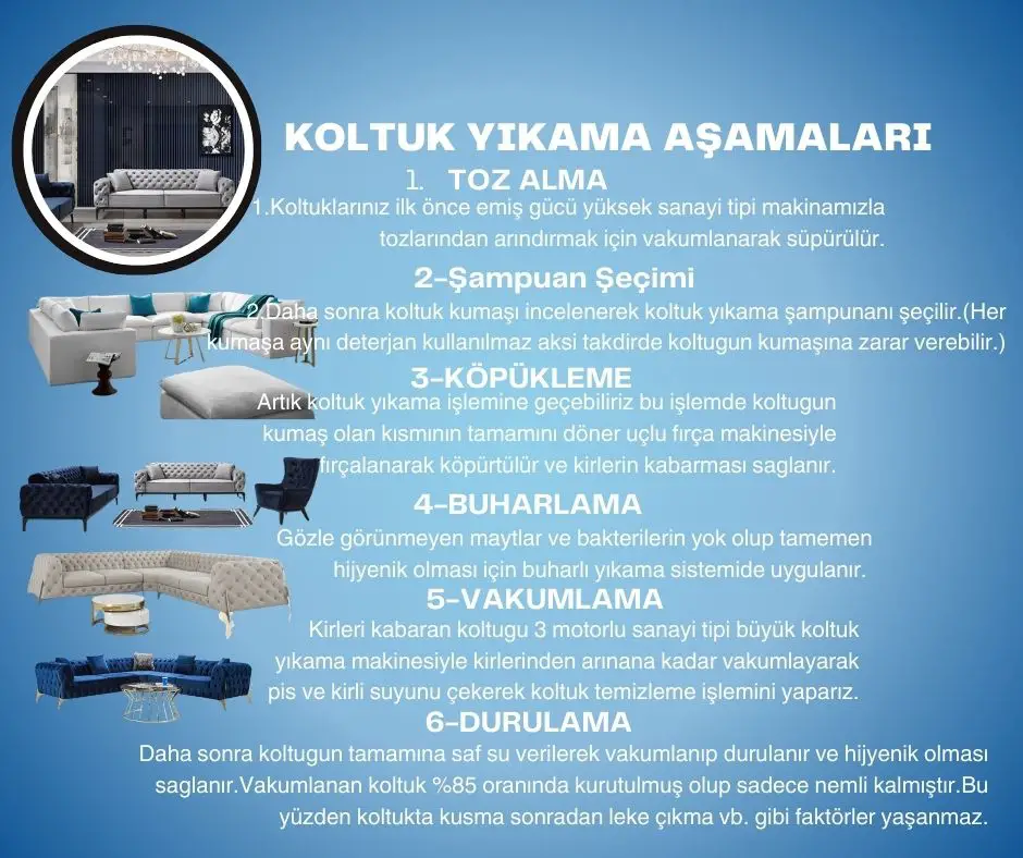 Koltuk Yıkama Kepez 